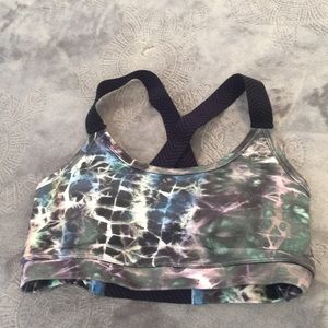 Patterned Sports Bra